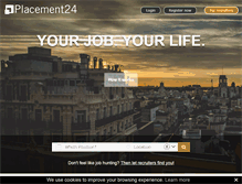 Tablet Screenshot of koeln.placement24.com